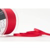 Berisfords Double Faced Satin Ribbon, Red, 7 mm Width, 100