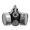 ILOVEMASKS Steampunk Spiked Goggles Glasses and Respirator Gas Mask Costume
