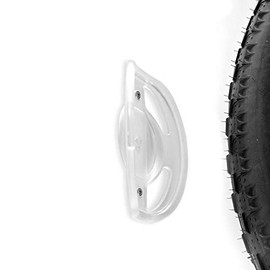Simplbikes | Protector de plastico en pared para llanta de bicicleta.