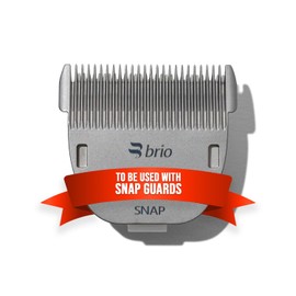 Brio Snap Blade for Beardscape V2 & V1 – Adjustable Blade with Magnetic Lock, Works Only with Snap Guards for 32 Cutting Lengths (1mm–14mm) for Precise, Extended Trimming