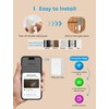 Meross WLAN Door and Window Sensor, Requires meross Hub, Mini