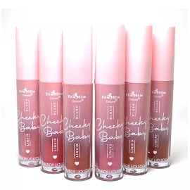 Italia Deluxe Set de 6 rubores mate suaves cheeky baby italia deluxe