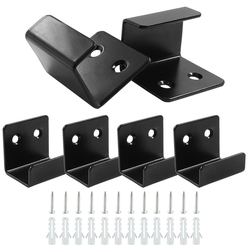 Moicstiy 6 Pack Wall Hanger Fastener, Stainless Steel Wall Mount
