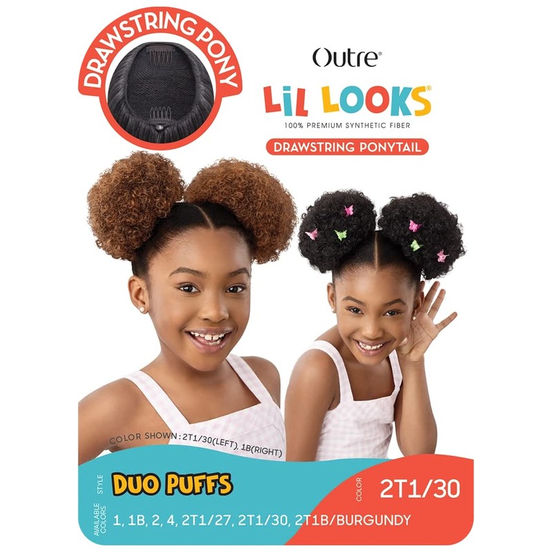 Outre Lil Looks Drawstring Ponytail - DUO PUFF (2T1/27)
