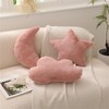 Cuddly Cushion Children's Star Cushion Soft Fluffy Moon Clouds Star