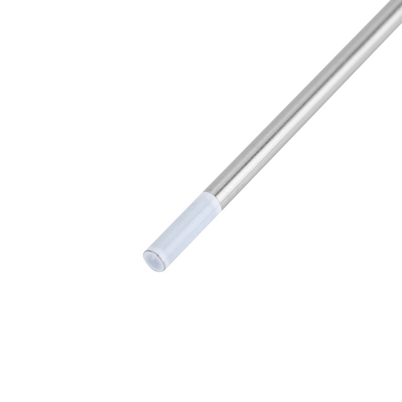 10Pcs Zirconiated Tungsten Electrodes WZ8 White Tip for AC Tig