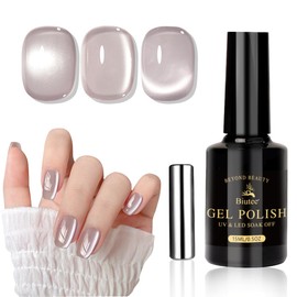 Biutee Magnetic Nails, Gel Nails, Color Gel, Cat Eye, Cat Eye Effect, Large Capacity, 0.5 fl oz (15 ml), Magnet, Cat Eye, Gel, Fine Grain Glitter, Diamond Gel, Magnetic Included, Brilliant Sparkle