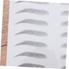 Housoutil 2pcs Brow Tint Eyebrow Stickers for Men Women Eyebrows