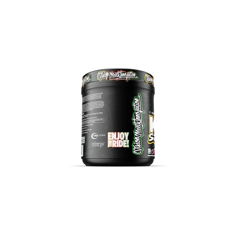 Vmi Sports Kxr Stacked Essential Pre Workout Powder - Energía,