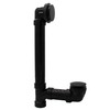 Westbrass 493144H-62 12" & 4" Bath Waste & Overflow Assembly