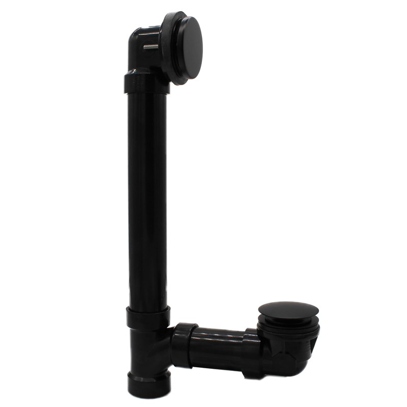 Westbrass 493144H-62 12" & 4" Bath Waste & Overflow Assembly