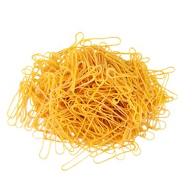 Operitacx DIY Hair Rope Elastic Band 50g Yellow High Elasticity Bundling Ring for Home Office Organization