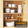 SpaceAid Cabinet Shelf Organizers 2 Pack, Kitchen Counter Rack Shelves
