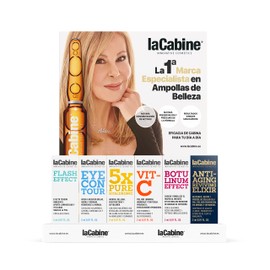 laCabine Display 6 Modelos de Ampolletas Faciales X 10 Pz de Cada Modelo (Facial) Lleno