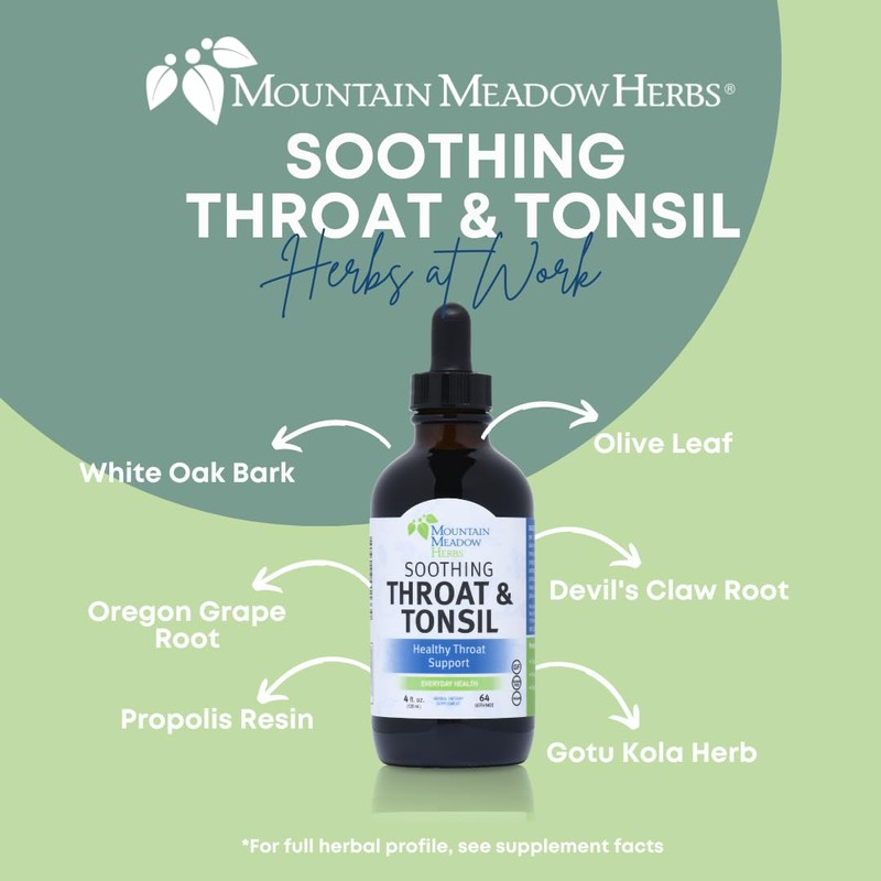Mountain Meadow Herbs Soothing Throat & Tonsil (Formerly Heidi's Tonsil