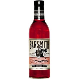 Barsmith Bar Essentials Grenadine Syrup, Sweet Cherry Cocktail Mixer for Shirley Temples, No Artificial Flavors, Non-GMO, 12.7-oz. Bottle, Pack of 1