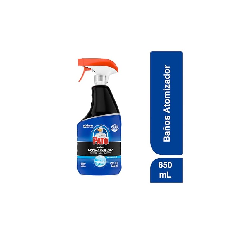 Pato Limpiador Baños Cloro Elimina Manchas Jabon Aroma Fresco 650ml