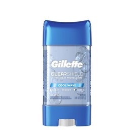 Gillette Cool Wave Clear Gel Men's Antiperspirant and Deodorant 3.8 oz - Convenient Formula for Men - Specification: 3 Pack