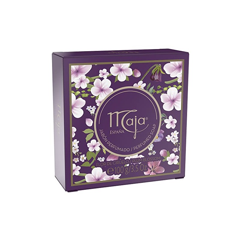 Maja, Jabón en barra Plum Blossom, 100 g