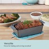 Chicago Metallic 2-Piece Healthy Meatloaf Pan with Draining Insert Professional
