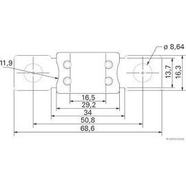 Jakoparts Mega 80 A 50295876 Fuse