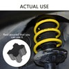 4PCS Rubber Coil Spring Spacers,Heavy Duty Front Coil Spring Booster