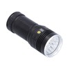 LED Flashlight XMT6 LED 15000lm USB Rechargeable IP65 Waterproof Outdoor
