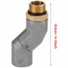 Unbranded 3/4" NPT 2 Fuel Transfer Hose 360Rotating Connector for