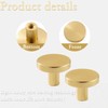 NAMIC Pack of 6 Round Cabinet Handles, 25 x 20