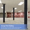 Mindsoft 6 Pcs Garage Pole Padding with Anti Slip Fabric