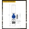 Highcraft 541DI Washing Machine Replacement Valve with Hammer Arrestor 1/2’’