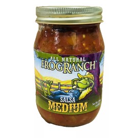 Frog Ranch All Natural Medium Salsa 16 oz