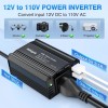 Nilight 150W Power Inverter 12V DC to 110V AC Car