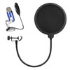 Microphone Pop Screen | Wind Screen Microphone - Professional Double-Layer
