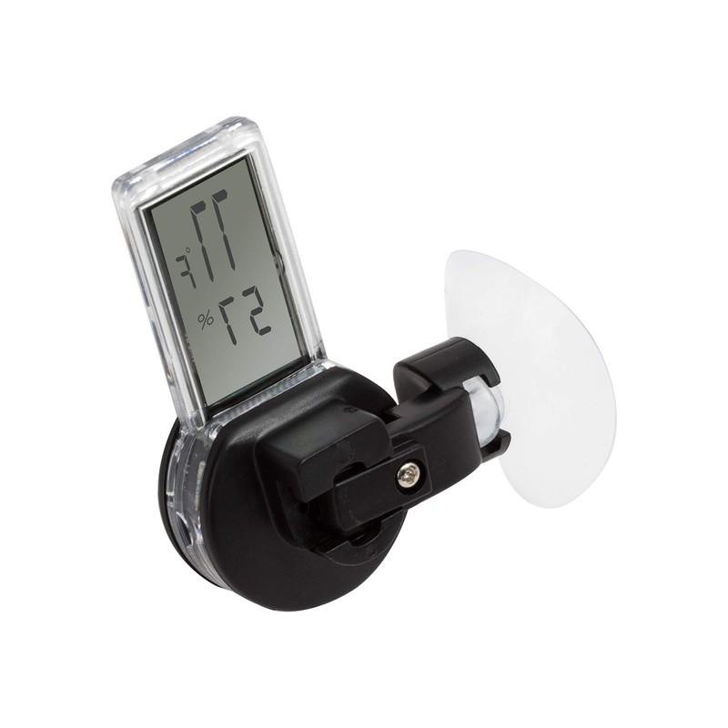 REPTI ZOO Reptile Terrarium Thermometer Hygrometer Digital LCD Display Pet