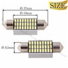 Phoenix Car LED Room Lamp, Set of 2 (White 3014),