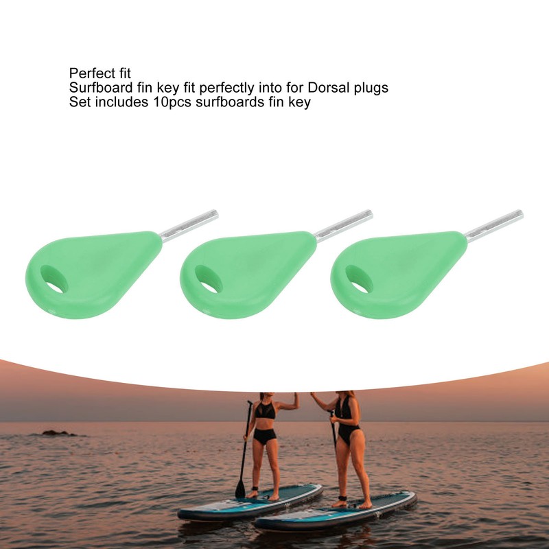 10pcs Surfboard Fin Key for FUTURE Professional Small Holes Surfboard