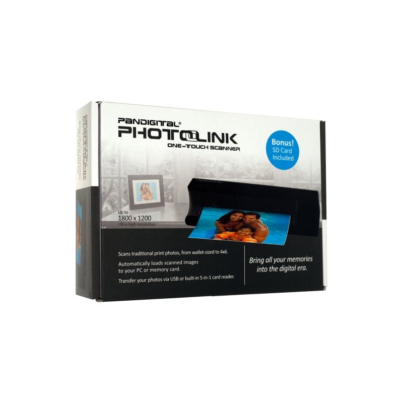 Pandigital PANSCN01 PhotoLink Mini Scanner -Black