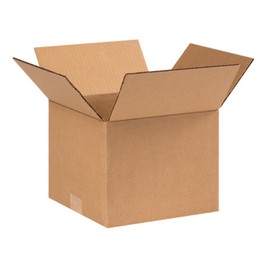 Secure Seal - 9x9x7 Pack of 50 Corrugated Cardboard Packing Shipping Mailing Moving Carton Boxes