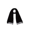 Lacoste Unisex Scarf, black