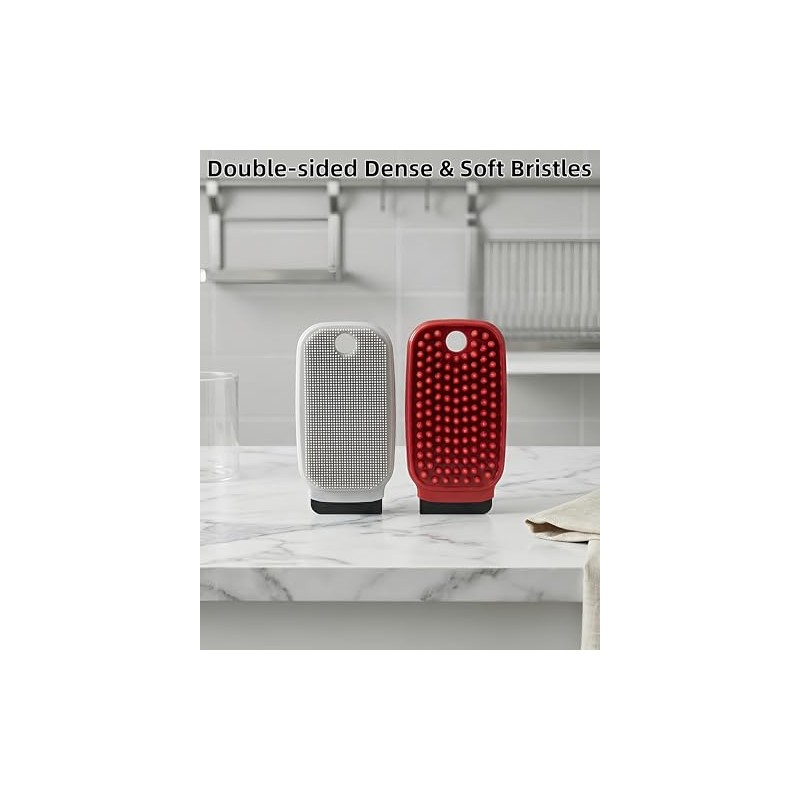 Potato Scrubber Brush 4 Pack Vegetable Brushes Vegetable & Fruit