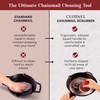 Cuisinel Cast Iron Chainmail Scrubber + Pan Scraper - Deluxe