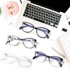 VisiWell 4 Pack Progressive Multifocus Reading Glasses for Women Men