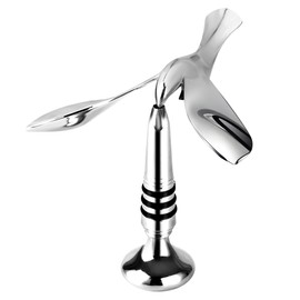 Decorative Bird Wine Bottle Opener, Zinc Alloy, Silver, Art Deco Style