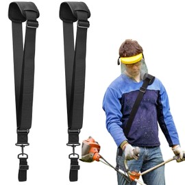 Asphodelia 2PCS Shoulder Strap for Weed Trimmer,Adjustable Trimmer Harness,Universal Weed Eater Strap Harness Weed Wacker Strap for Ego String Trimmer, Blower, Weed Accessories