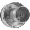 4 Inch Roofing Rain Cap - Galvanized Steel Round Roof