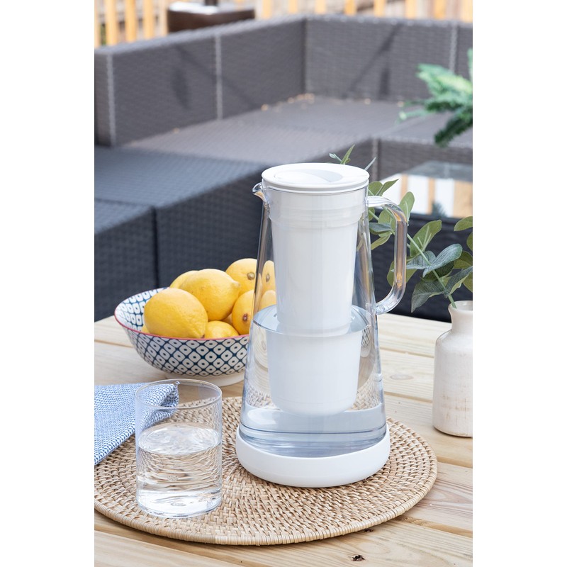 LifeStraw Home Silicone Base, Water Filter Pitcher 10-Cup Accessory, White