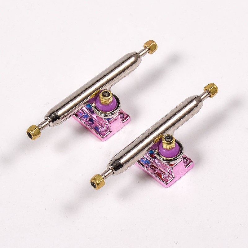 RACOFSB Fingerboard Trucks with Upgraded Urethane Bushings and Pivot Cup,34mm