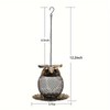 Bird Feeders for Outdoors Hanging Wild Birds Seed, Metal Waterproof