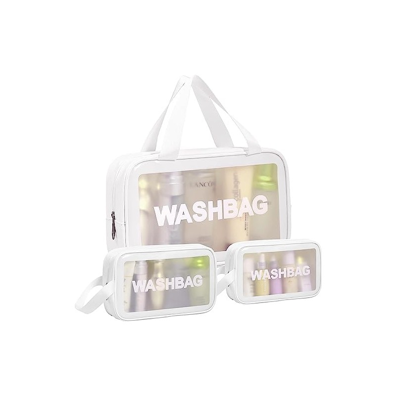 Bluemega Bolsa Neceser De Viaje De 3 Piezas Para Mujeres